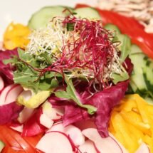 Variety Of Salad In Montania